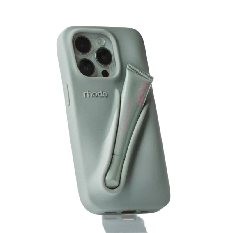 Husa iPhone 16 Pro Max Rhode Grey+ Luciu inclus