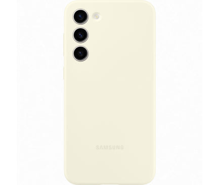 Husa Samsung Galaxy S25 din Silicon Crem