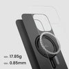 Husă iPhone 16 MagEZ 5 – Aramidă 600D, MagSafe, Ultra-Subțire, Negru