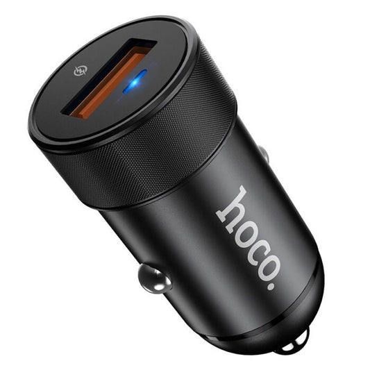 Incarcator Auto USB HOCO Z32A Flash Power QC 3.0, 1 X USB - mag-genius-accesorii