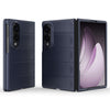 Husă Samsung Z Fold 8 Wave, Navy Blue