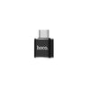 Adaptor OTG USB 3.0 HOCO UA5, USB-A la USB Type-C, Negru - mag-genius-accesorii