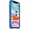 Husa de protectie Apple pentru iPhone 11, Silicon - Culoare Surf Blue - mag-genius-accesorii