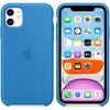 Husa de protectie Apple pentru iPhone 11, Silicon - Culoare Surf Blue - mag-genius-accesorii