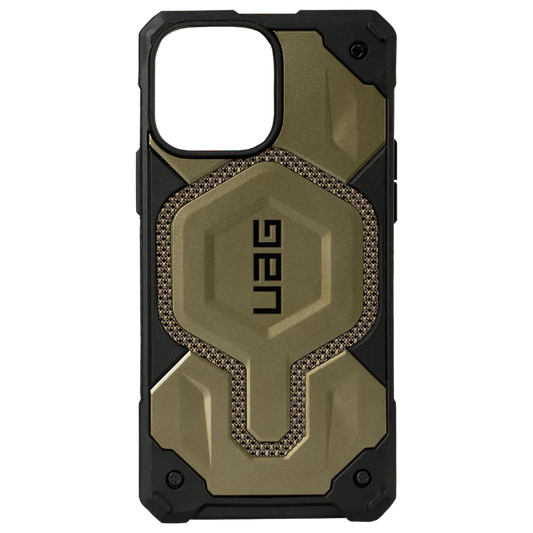 Husa iPhone 14 Pro - UAG Monarch Pro MagSafe Kevlar Element Green
