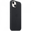 Husa de protectie Apple cu MagSafe pentru iPhone 13 Mini , Piele - Culoare Midnight - mag-genius-accesorii