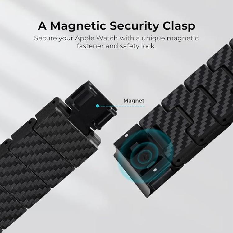 Curea din Fibra de Carbon compatibila cu Watch 38-49mm