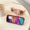 Husă Kawaii Labubu pentru iPhone 16 Pro Max, Peach