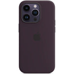 Husa de protectie Apple cu MagSafe pentru iPhone 14 Pro Max, Silicon Elderberry - mag-genius-accesorii