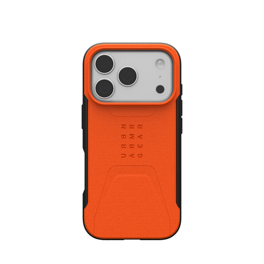 Husa iPhone 17 Pro UAG Civilian cu MagSafe,Orange