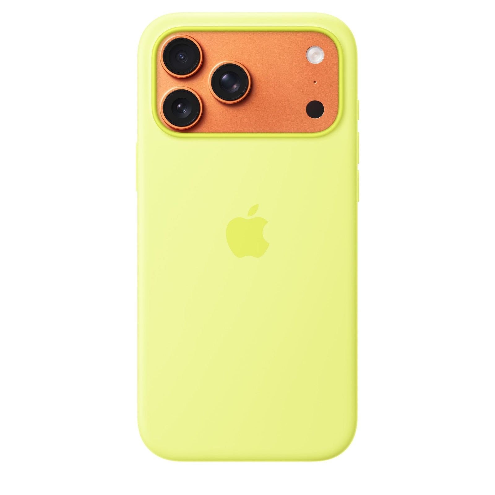 Husa Apple iPhone 17 Pro Silicone cu MagSafe – Neon Yellow