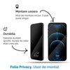 Folie Sticla iPhone 14 Plus, 3D PRIVACY SERIES - mag-genius-accesorii