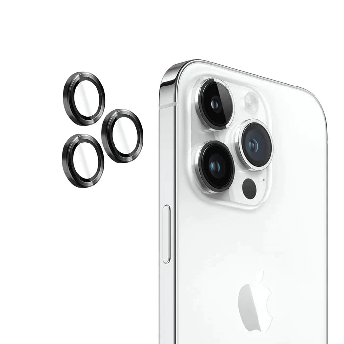 Folie Sticla iPhone 15 Pro, Protectie Camere individuale