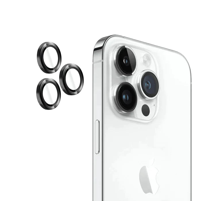 Folie Sticla iPhone 15 Pro Max, Protectie Camere individuale - mag-genius-accesorii