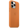 Husa de protectie Apple cu MagSafe pentru iPhone 13 Pro Max , Piele - Culoare Golden Brown - mag-genius-accesorii