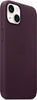 Husa compatibila cu iPhone 13 cu MagSafe, Piele Dark Cherry