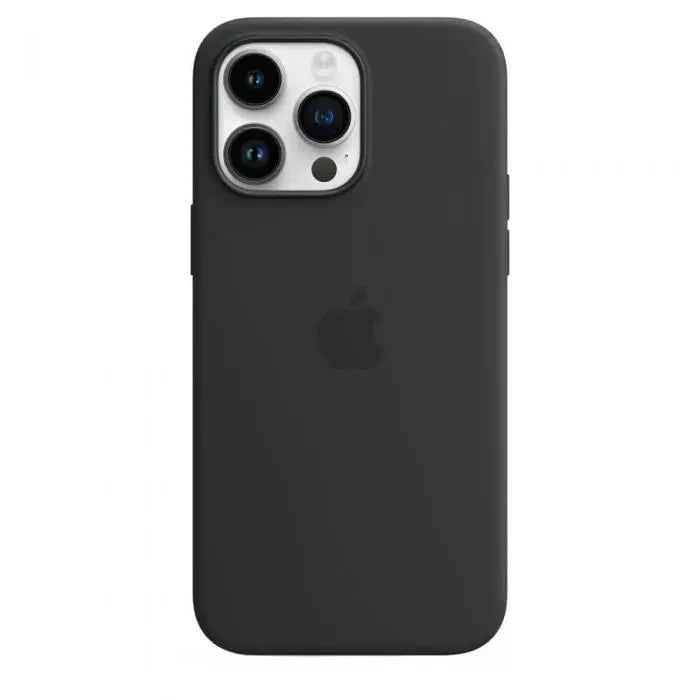 Husa compatibila cu iPhone 14 Pro Max cu MagSafe, Silicon Midnight