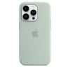 Husa compatibila cu iPhone 14 Pro Max cu MagSafe, Silicon Succulent