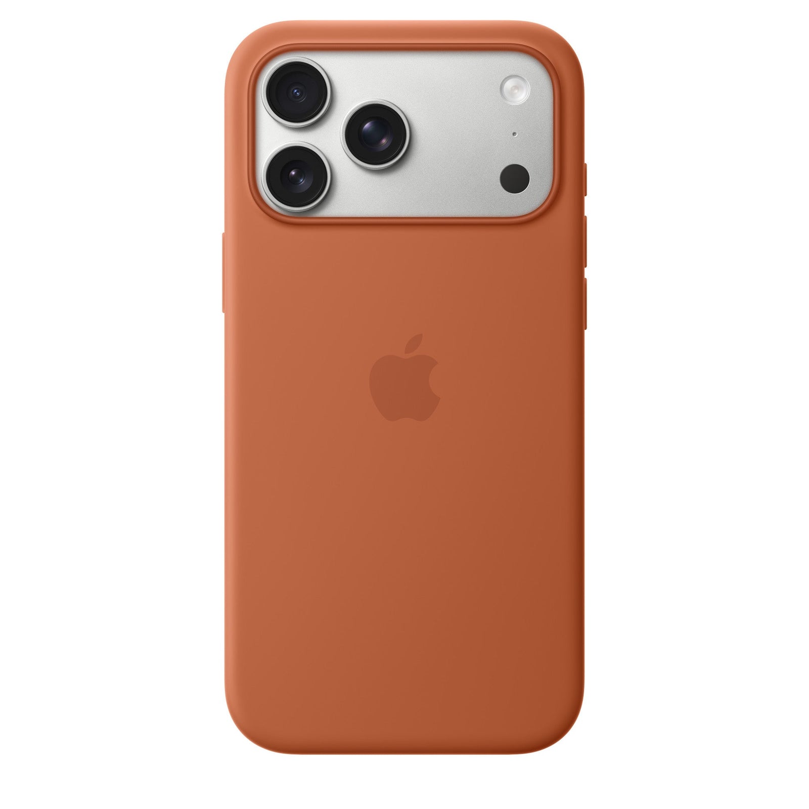 Husa compatibila cu iPhone 17 Pro Max Silicone cu MagSafe – Terra Cotta