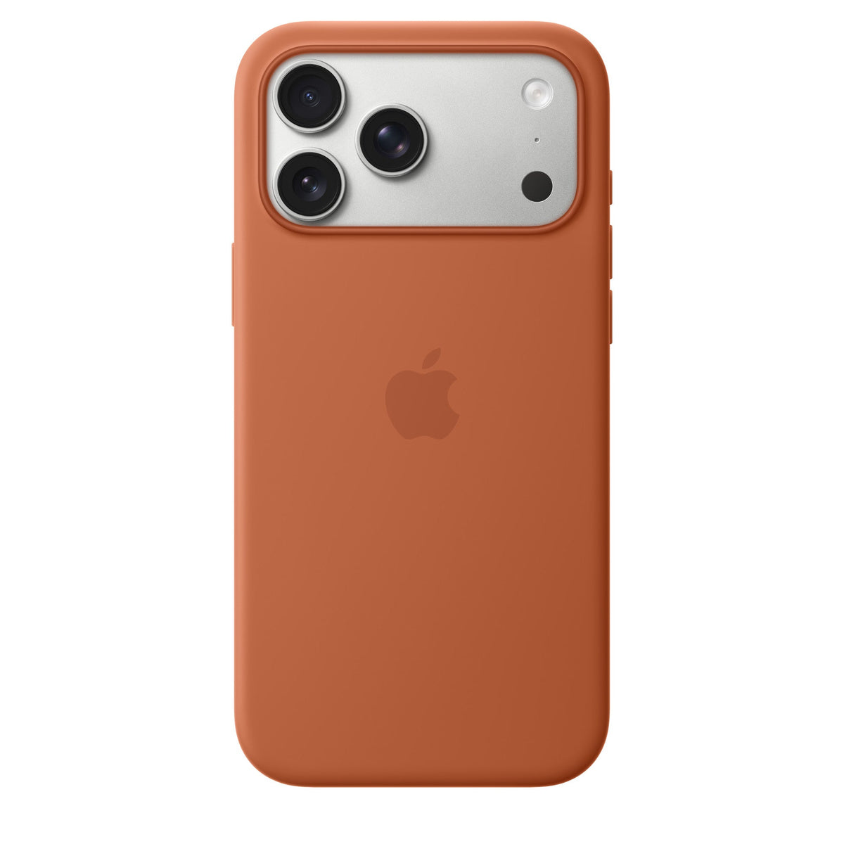 Husa compatibila cu iPhone 17 Pro Silicone cu MagSafe – Terra Cotta