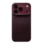 Husă iPhone 18 Pro Max Aramid cu MagSafe, Cherry Red