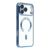 Husă iPhone 18 Pro Max Plating Delux cu MagSafe, Sky Blue