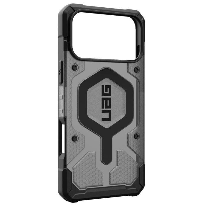 Husă iPhone 18 Pro Max UAG Pathfinder Clear MagSafe, Ash/Black