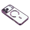 Husă iPhone 18 Pro Plating Delux cu MagSafe, Purple