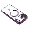 Husă iPhone 18 Pro Plating Delux cu MagSafe, Purple