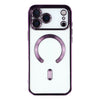 Husă iPhone 18 Pro Plating Delux cu MagSafe, Purple