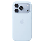 Husa iPhone 18 Pro Silicone Case cu MagSafe,Crisp Blue