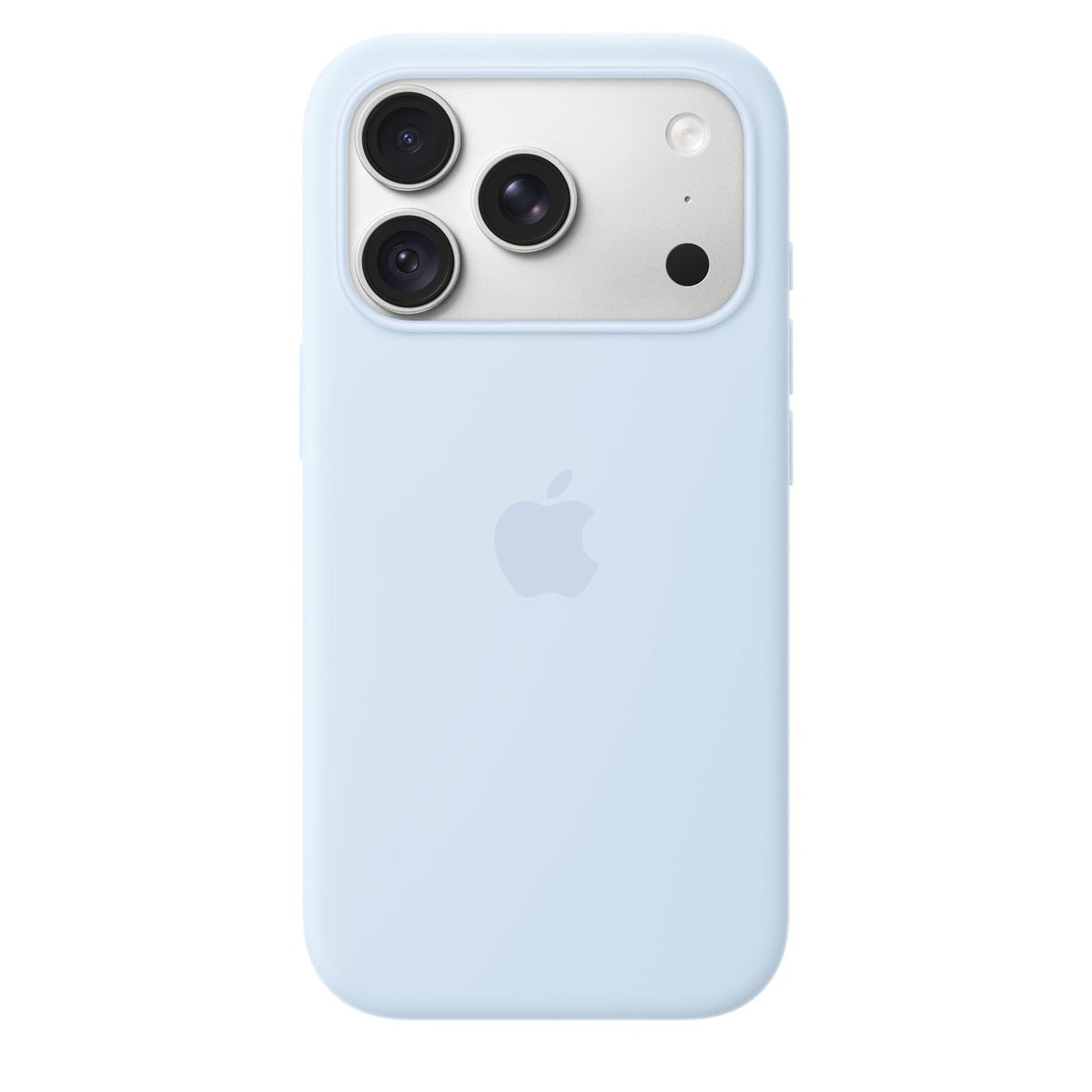 Husa iPhone 18 Pro Silicone Case cu MagSafe,Crisp Blue