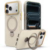 Husă iPhone 18 Pro SoftRing UltraSoft MagCase cu stand, Apricot