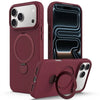 Husă iPhone 18 Pro SoftRing UltraSoft MagCase cu stand, Wine Red
