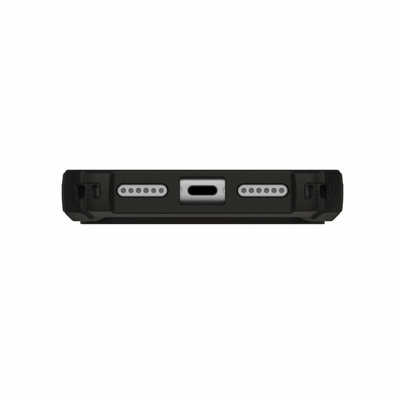 Husă iPhone 18 Pro UAG Plasma XTE MagSafe, Black/Orange