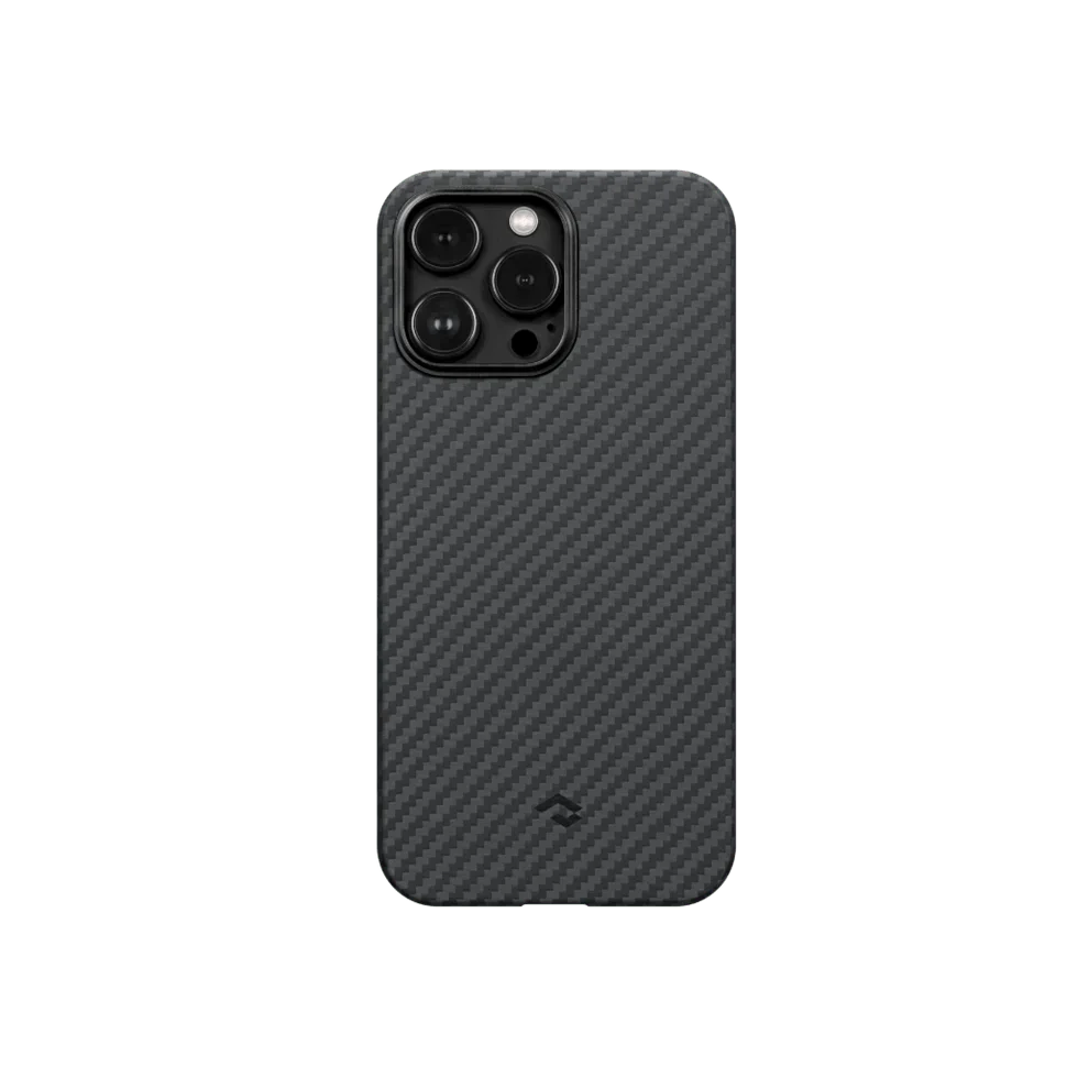 Husa de Protectie Kevlar UltraSlim pentru iPhone 14 Plus - Culoare Negru - mag-genius-accesorii