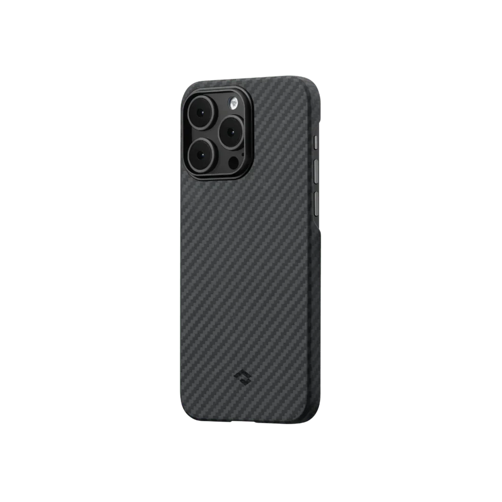 Husa de Protectie Kevlar UltraSlim pentru iPhone 14 Plus - Culoare Negru - mag-genius-accesorii