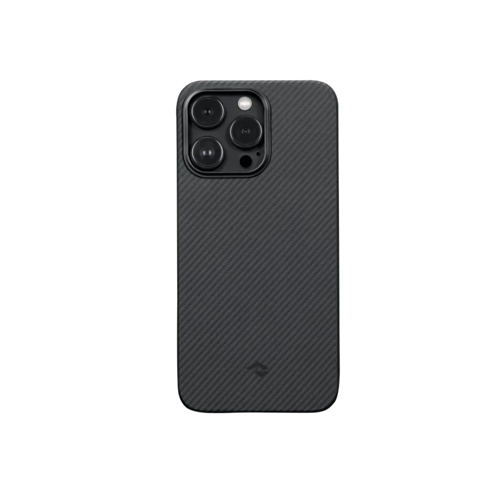 Husa Kevlar 600D iPhone 15 Pro Max cu MagSafe Carbon