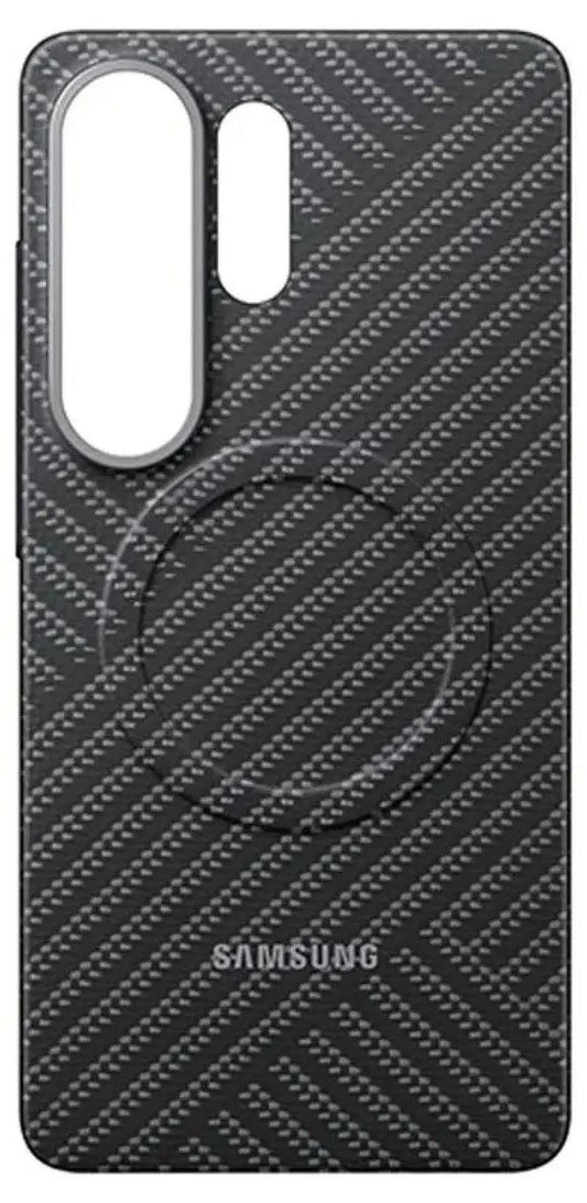 Husa Samsung S26 Ultra Originala, Carbon Magnet Case, Gri