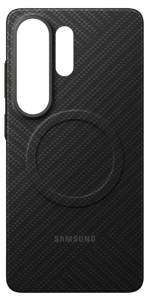 Husa Samsung S26 Ultra Originala, Carbon Magnet Case, Neagra