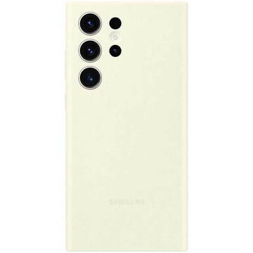 Husa Samsung Galaxy S23 Ultra din Silicon Alb