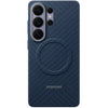 Husa Samsung S26 Ultra Originala, Carbon Magnet Case, Albastru