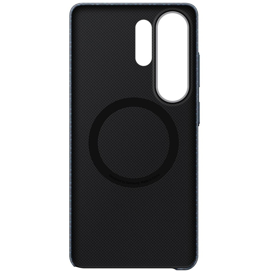 Husa Samsung S26 Ultra Originala, Carbon Magnet Case, Albastru