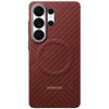 Husa Samsung S26 Ultra Originala, Carbon Magnet Case, Rosie