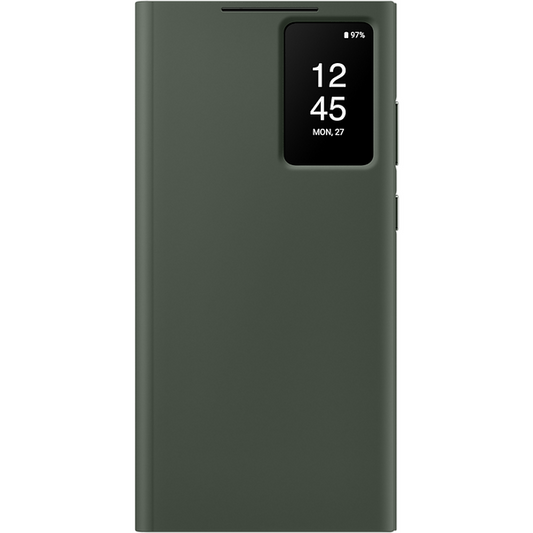 Husa Samsung Galaxy S23 Ultra Smart View Wallet,Verde