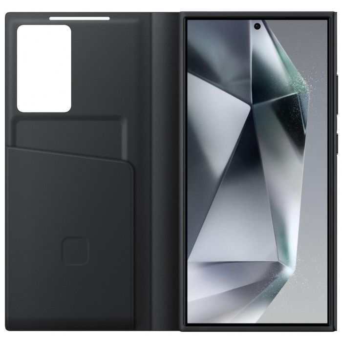 Husa Samsung Galaxy S24 Ultra Smart View Wallet,Negru