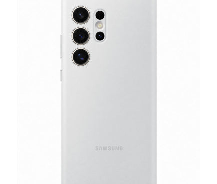 Husa Originala Samsung Galaxy S24 Ultra Smart View Wallet,Alb