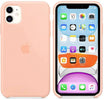 Husa de protectie Apple pentru iPhone 11, Silicon - Culoare Grepefruit - mag-genius-accesorii