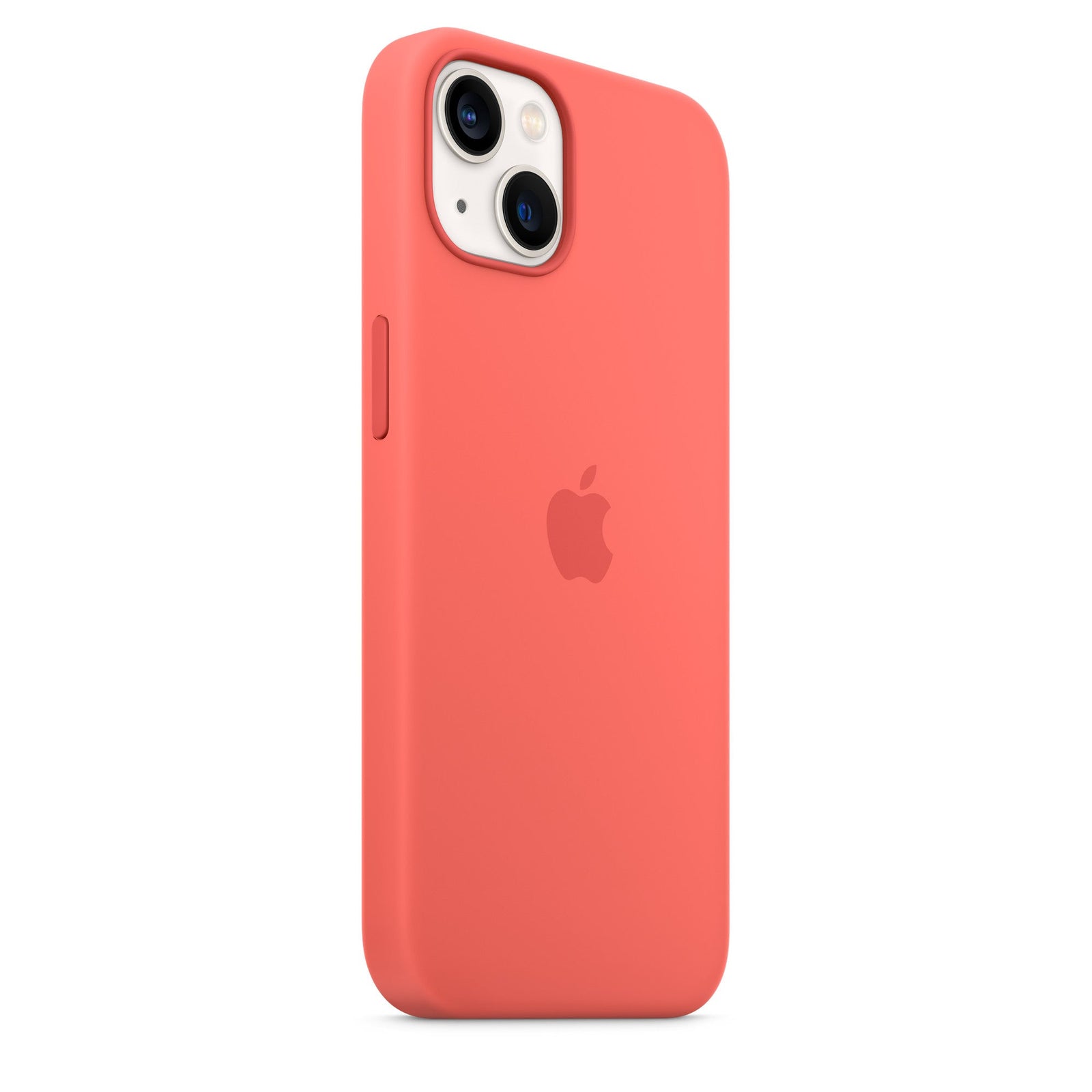 Husa de protectie Apple cu MagSafe pentru iPhone 13 Mini, Silicon - Culoare Pink Pomelo