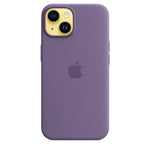 Husa iPhone 14 Apple cu MagSafe, Silicon Iris
